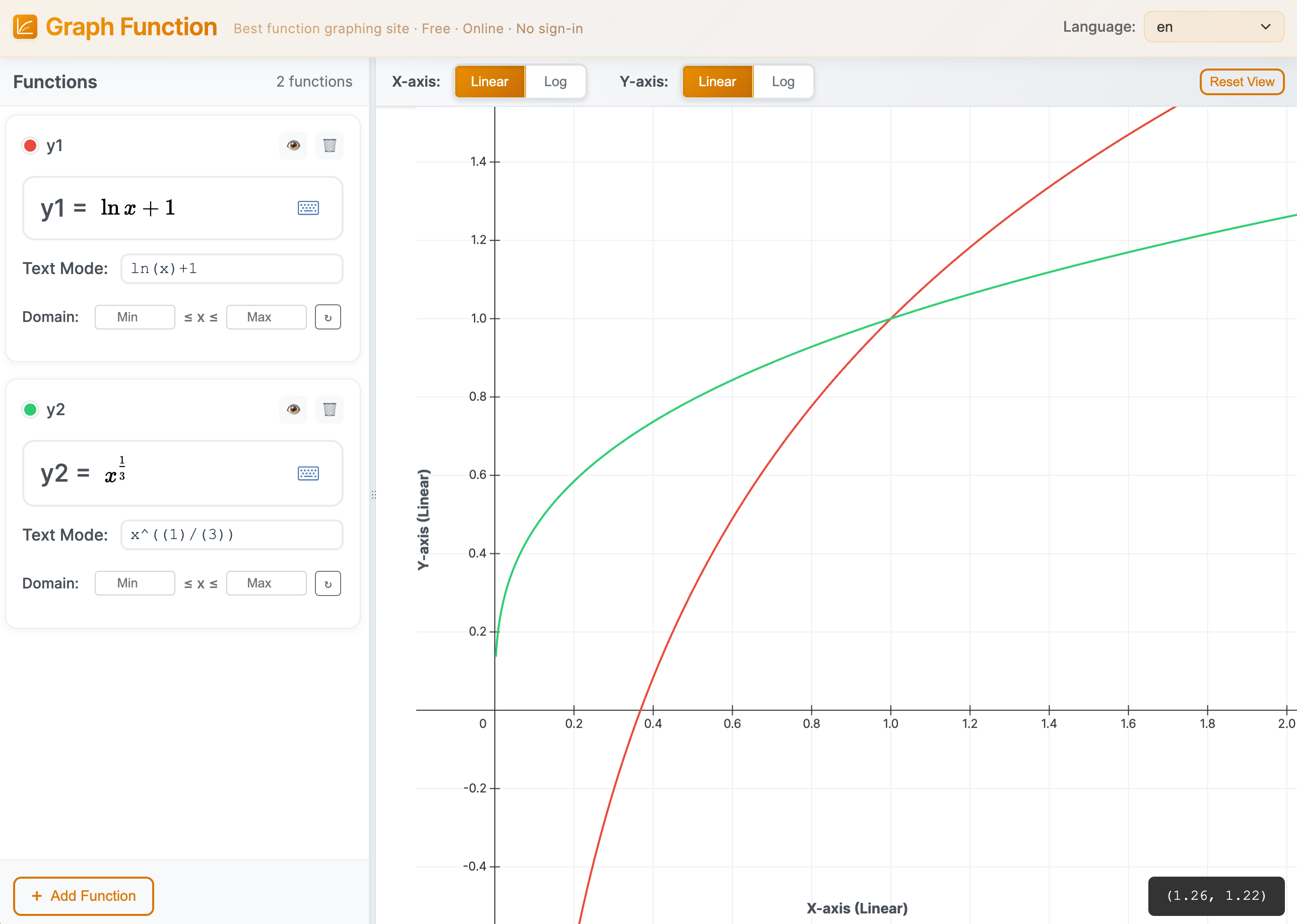 Function Graph Plotter - Plot any function instantly.